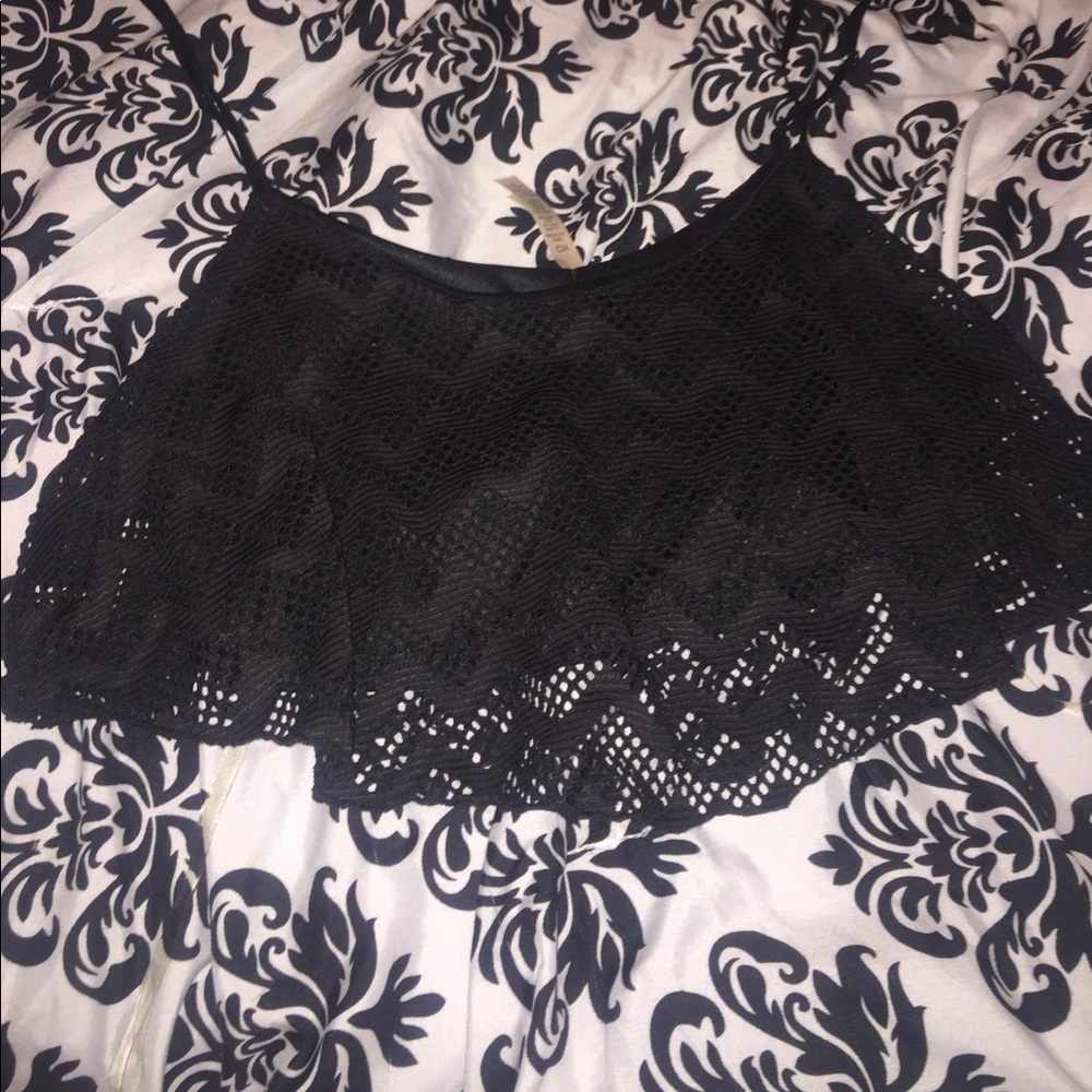 Black Crop Top