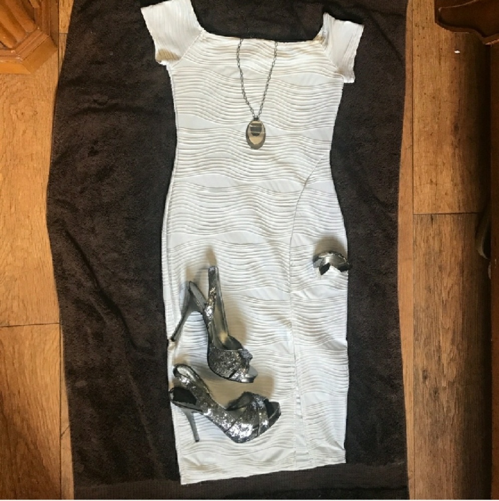 White Body Central bodycon dress