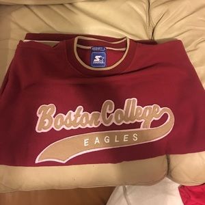 STARTER Boston college sweater