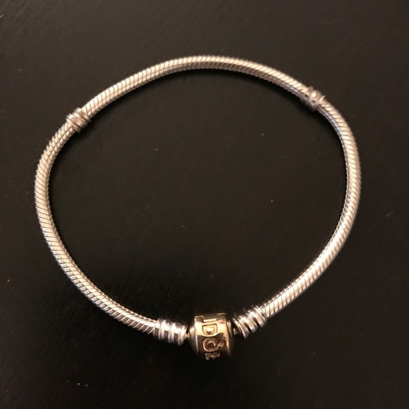 pandora gold bracelet 14k