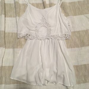 White Romper