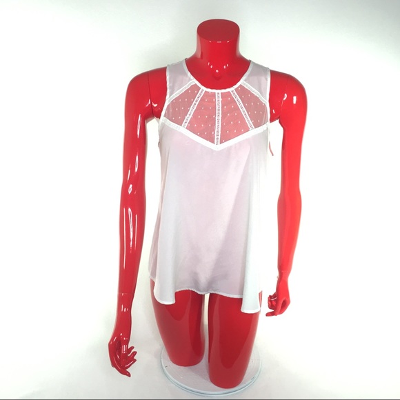 🔻2 for $10 🔻 Lush • Scoop-Neck Embroider Blouse - Picture 2 of 8