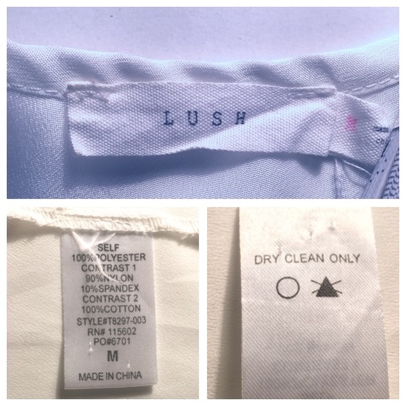 🔻2 for $10 🔻 Lush • Scoop-Neck Embroider Blouse - Picture 7 of 8