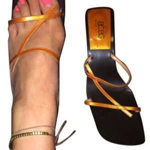 Metallic color sandal Metallic color sandal