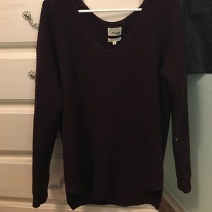 Burgundy Wilfred Free Sweater