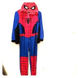 Spiderman onesie for boys size large
