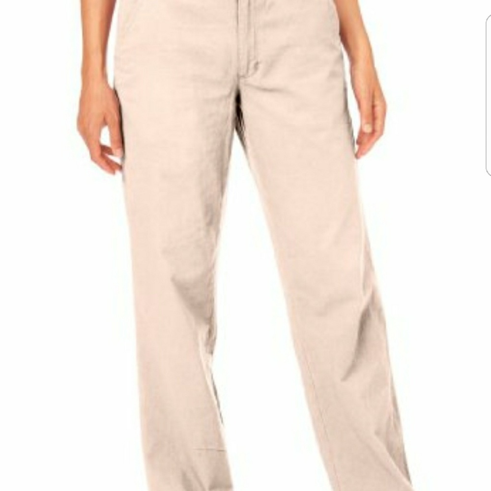 Women with in khaki pants