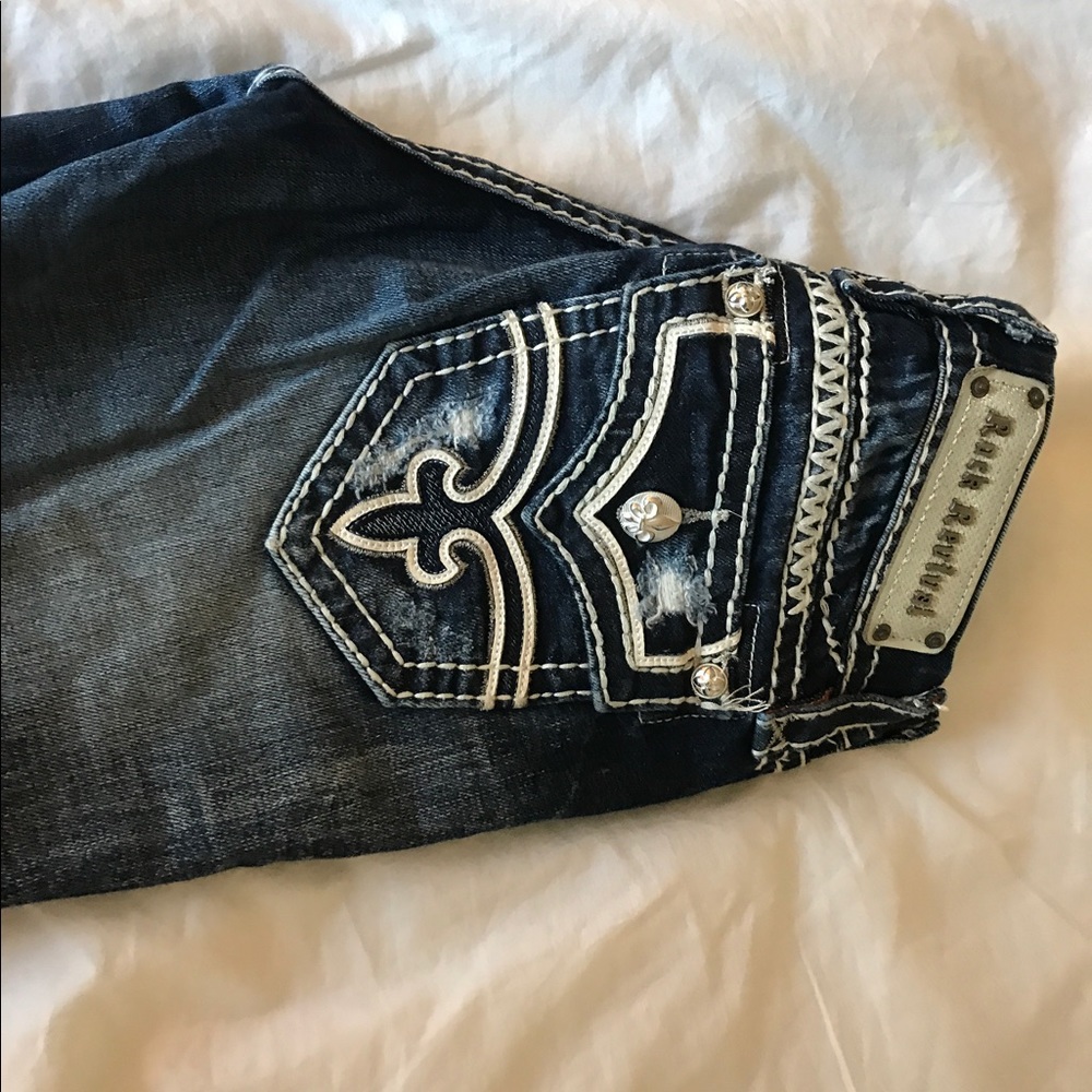 Rock revival jean capri