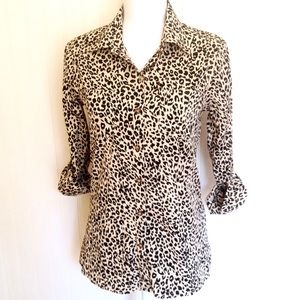 Volcom Corporate Class leopard print button down Volcom Corporate Class leopard print button down