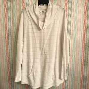 NWOT Crown & Ivy Textured Cowl Neck Tunic -Size 3X