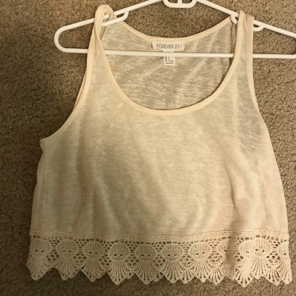 Forever 21 Festival Crop Top