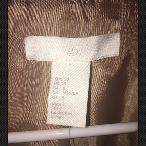 Blend Wool H&M Coat sizes 8 and 12 - Picture 3 of 8