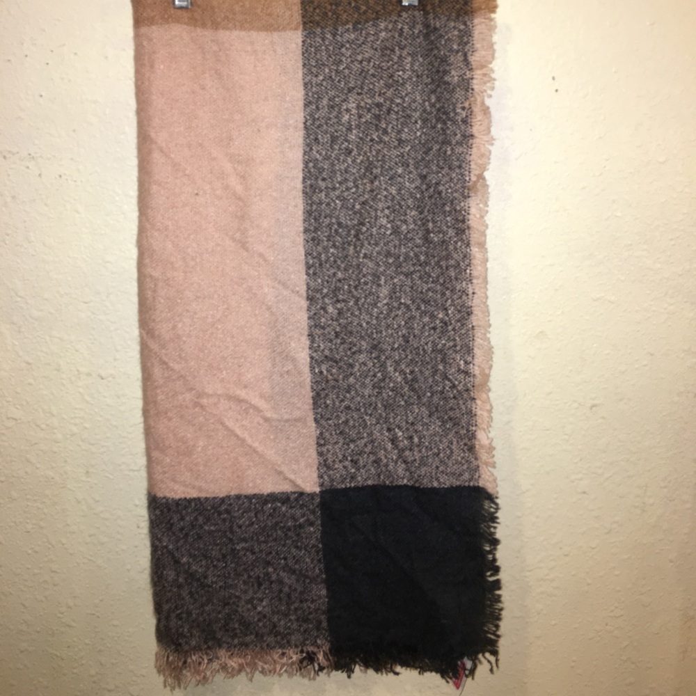 Pink Blanket Scarf