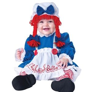 RAGGEDY ANN INFANT COSTUME
