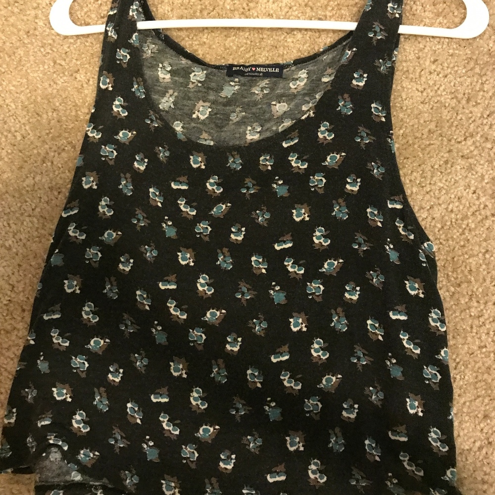 Floral Brandy Melville Tank Top