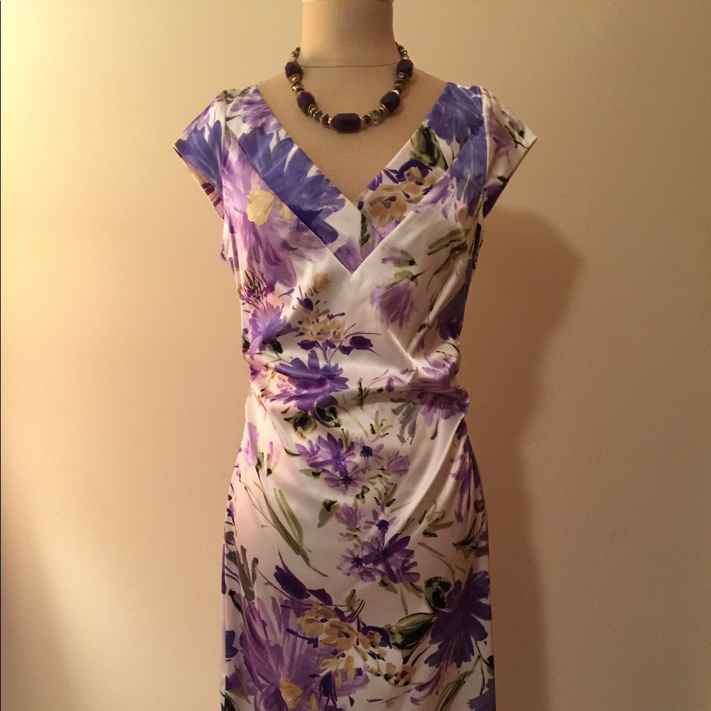 Maggie London floral dress