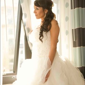Handmade wedding dress