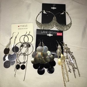Lot of 6 Earrings; Lane Bryant & Macy's Lot of 6 Earrings; Lane Bryant & Macy's