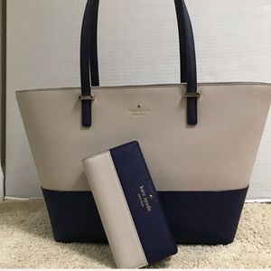 Kate Spade Cedar Street Tote and matching Wallet Kate Spade Cedar Street Tote and matching Wallet