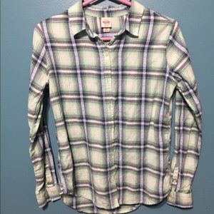 Green/blue flannel Green/blue flannel
