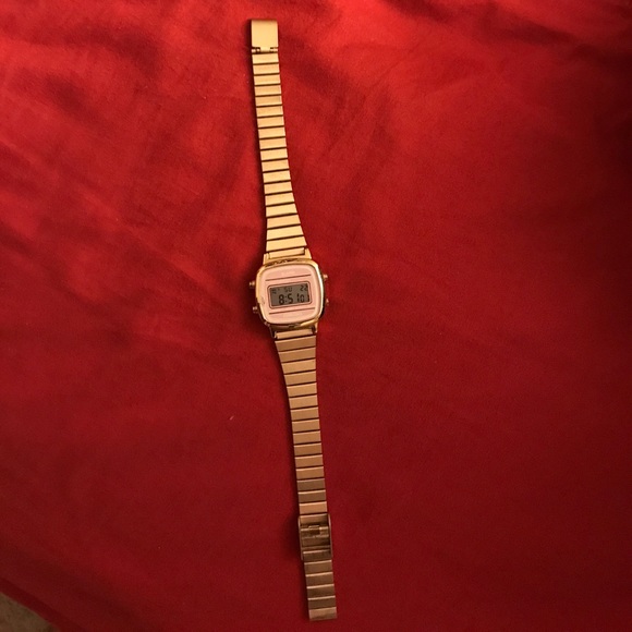 Rose Gold Digital Watch - Picture 2 of 8