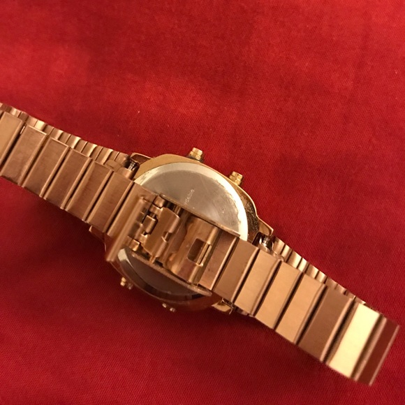 Rose Gold Digital Watch - Picture 3 of 8