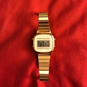Rose Gold Digital Watch