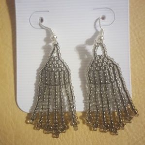Native American Bead Earrings Native American Bead Earrings