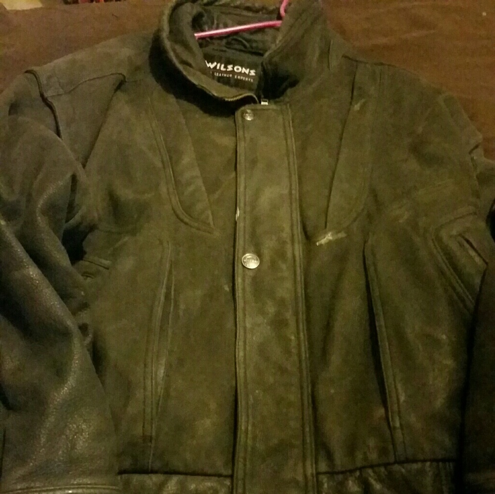 Leather jacket