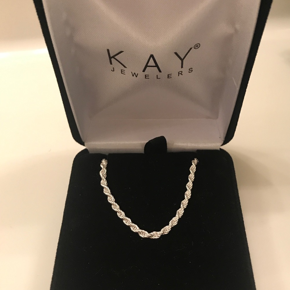 18" Sterling Sliver rope chain