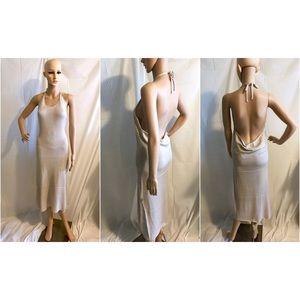 NEW halter backless knitted hollow out crochet NEW halter backless knitted hollow out crochet