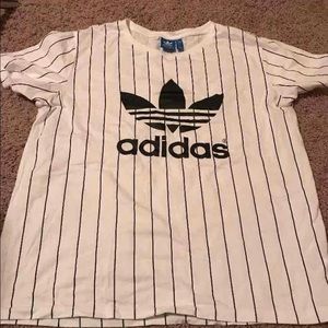 Adidas Long Striped Tee Adidas Long Striped Tee