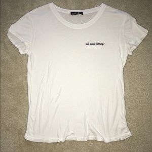 Brandy Melville uh huh honey Margie tee Brandy Melville uh huh honey Margie tee