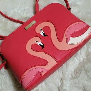Kate Spade Flamingo Hanna Crossbody Walk Wild Side Kate Spade Flamingo Hanna Crossbody Walk Wild Side