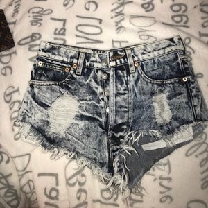High waisted vintage shorts