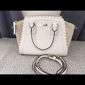 Kate Spade Satchel/Crossbody - White/Linen Kate Spade Satchel/Crossbody - White/Linen