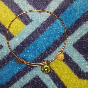 Alex and Ani August Birthstone gold bracelet Alex and Ani August Birthstone gold bracelet