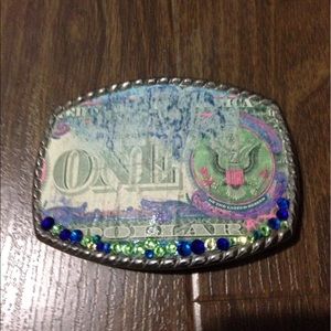 One of a kind Belt Buckle! One of a kind Belt Buckle!