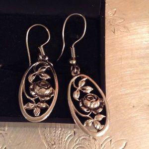Vintage silver Avon heart vine design Vintage silver Avon heart vine design