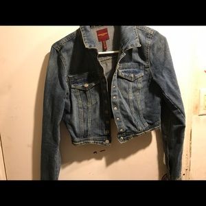 Half cut jean jacket Half cut jean jacket