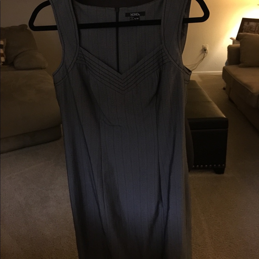 Dress grey xoxo size 9/10 in woman size will be 4