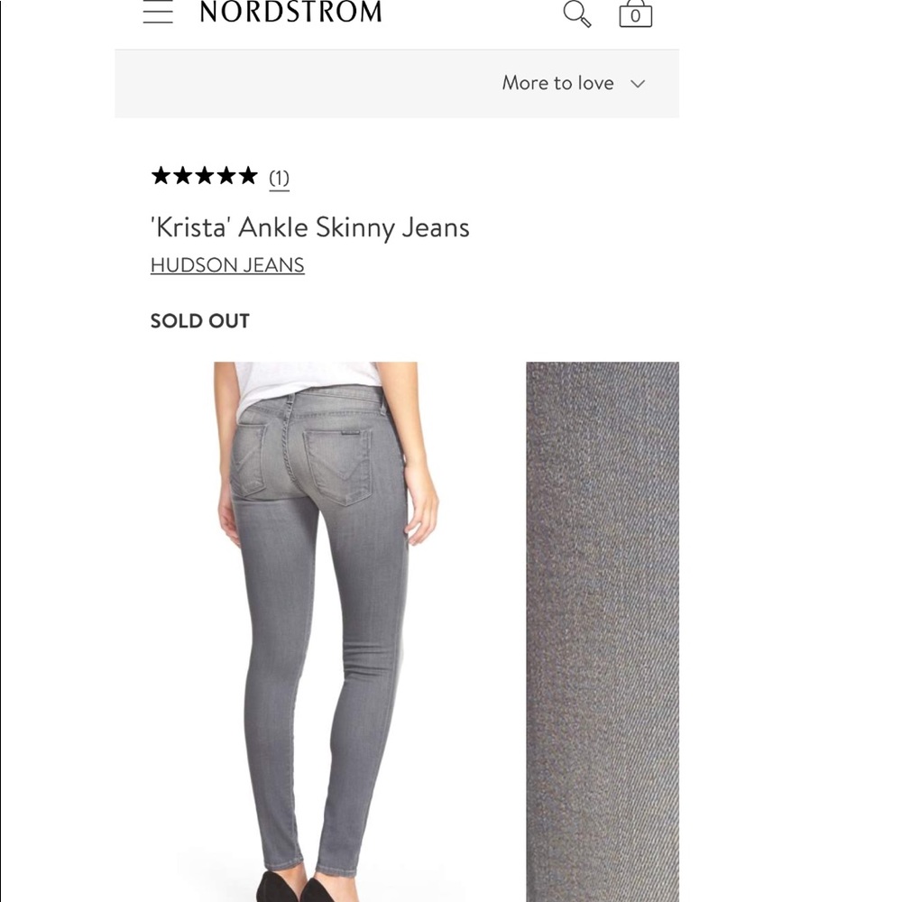 Hudson Krista super skinny - Color: Wreckless