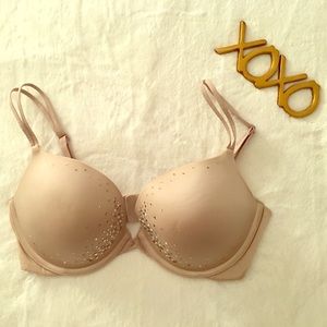 Nude embellished Very Sexy Push Up