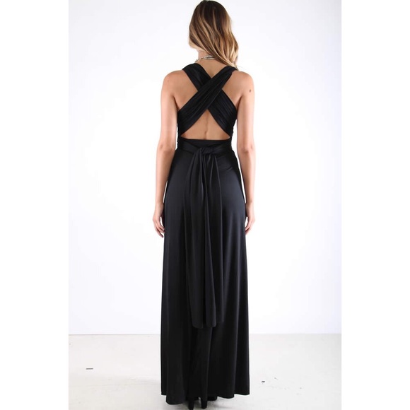 S black Multiway maxi gown dress - Picture 2 of 4