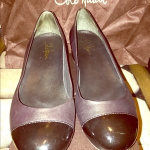 BW Leather/Patent Cole Haan NikeAir Flat BW Leather/Patent Cole Haan NikeAir Flat