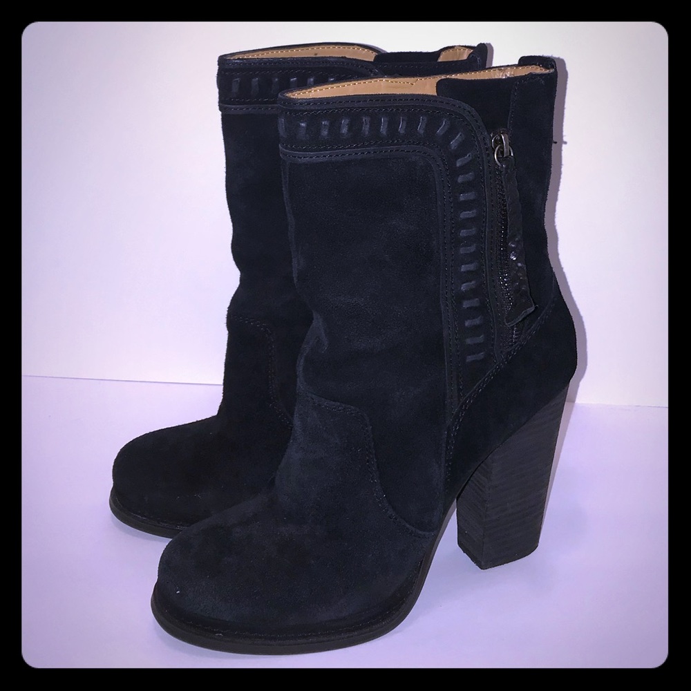 Nine West ankle suede ankle boots