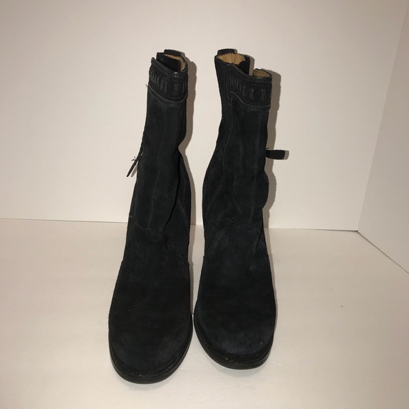 Nine West ankle suede ankle boots - Picture 2 of 6