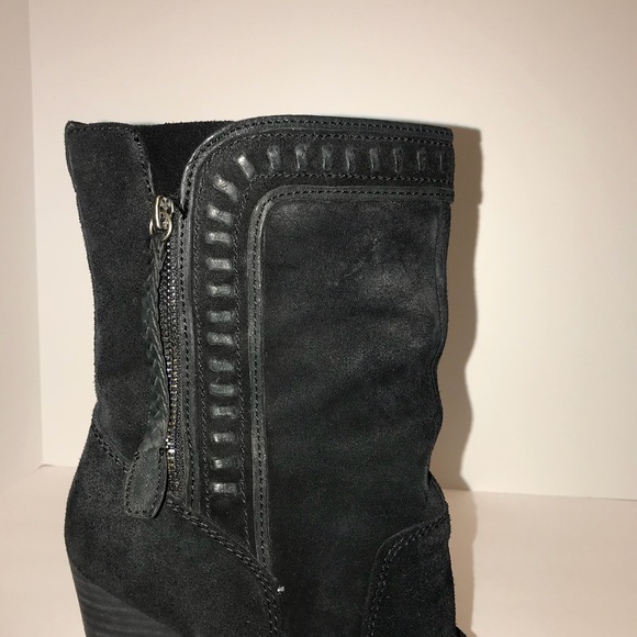 Nine West ankle suede ankle boots - Picture 5 of 6