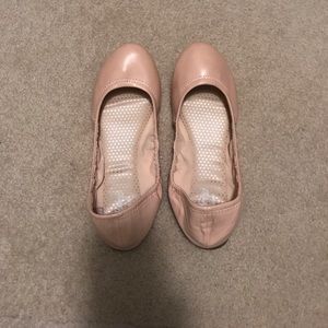 WORN ONCE Faded Glory light pink flats WORN ONCE Faded Glory light pink flats