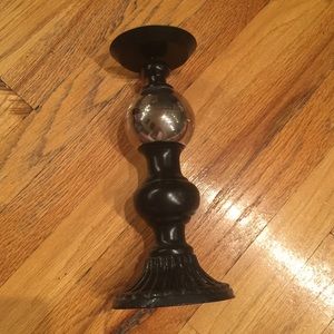 Other - Black/Silver Candle Holder Other - Black/Silver Candle Holder